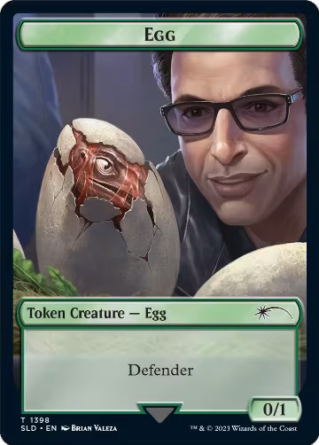 Egg Token (1398), Secret Lair Drop Series — Magic card price