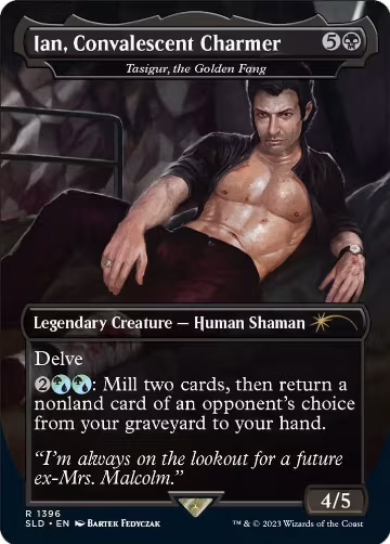 Ian, Convalescent Charmer - Tasigur, the Golden Fang (1396), Secret Lair Drop Series — Magic card price