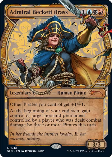 Admiral Beckett Brass (1410), Secret Lair Drop Series — Magic card price