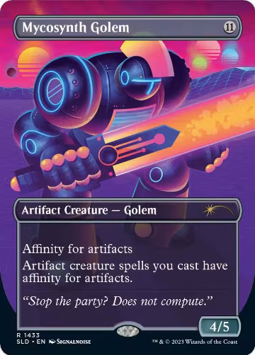 Mycosynth Golem (1433), Secret Lair Drop Series — Magic card price