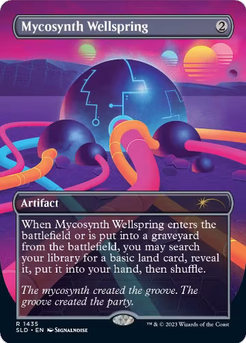 Mycosynth Wellspring (1435), Secret Lair Drop Series — Magic card price