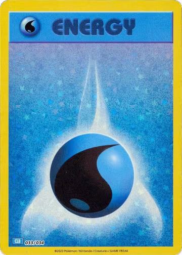 Basic Water Energy (033/034), Trading Card Game Classic — Pokémon card price