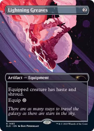 Lightning Greaves (1493) (1493), Secret Lair Drop Series — Magic card price