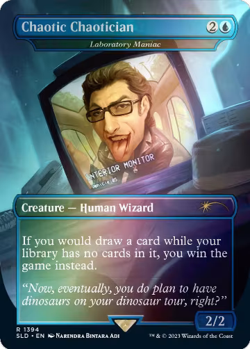 Chaotic Chaotician - Laboratory Maniac (Rainbow Foil) (1394), Secret Lair Drop Series — Magic card price