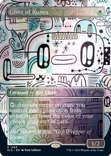 Giver of Runes (Rainbow Foil) (1463), Secret Lair Drop Series — Magic card price