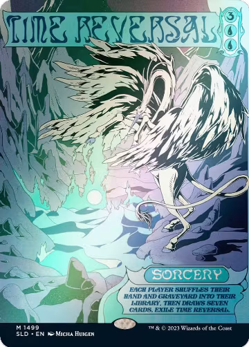 Time Reversal (Rainbow Foil) (1499), Secret Lair Drop Series — Magic card price