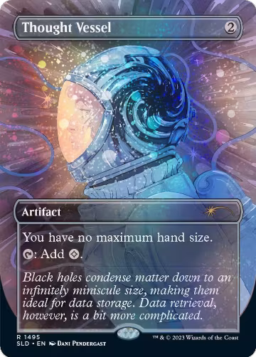 Thought Vessel (1495) (Galaxy Foil) (1495), Secret Lair Drop Series — Magic card price