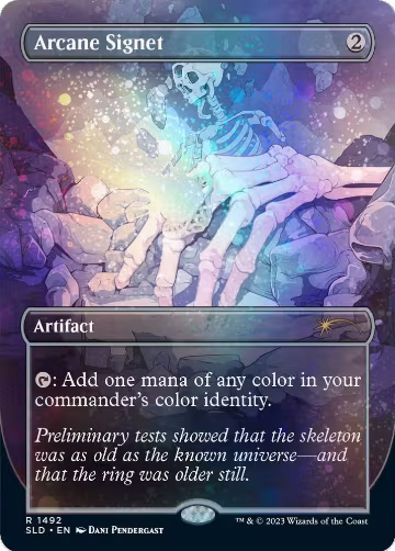 Arcane Signet (1492) (Galaxy Foil) (1492), Secret Lair Drop Series — Magic card price