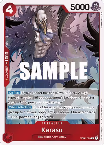 Karasu (OP05-005), Awakening of the New Era — One Piece card price