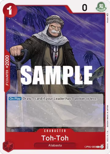 Toh-Toh (OP05-009), Awakening of the New Era — One Piece card price