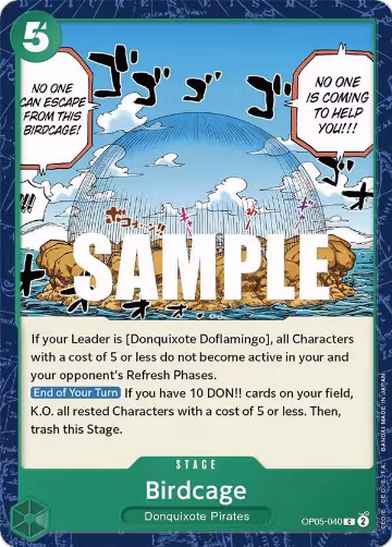 Birdcage (OP05-040), Awakening of the New Era — One Piece card price