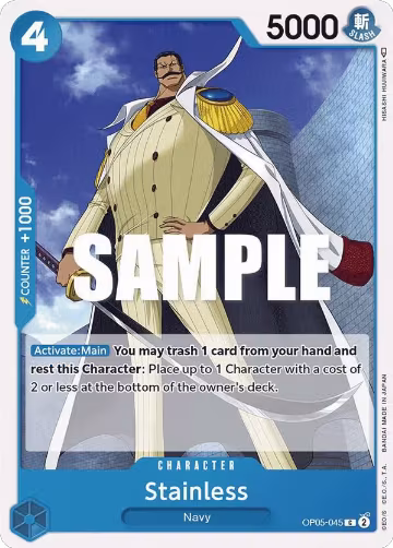 Stainless (OP05-045), Awakening of the New Era — One Piece card price