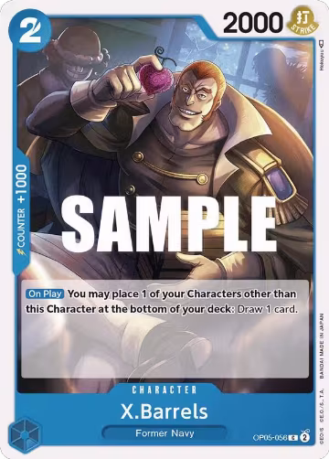 X.Barrels (OP05-056), Awakening of the New Era — One Piece card price