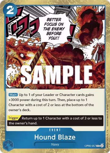 Hound Blaze (OP05-057), Awakening of the New Era — One Piece card price