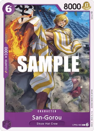San-Gorou (OP05-065), Awakening of the New Era — One Piece card price
