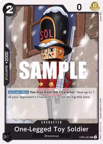 One-Legged Toy Soldier (OP05-081), Awakening of the New Era — One Piece card price