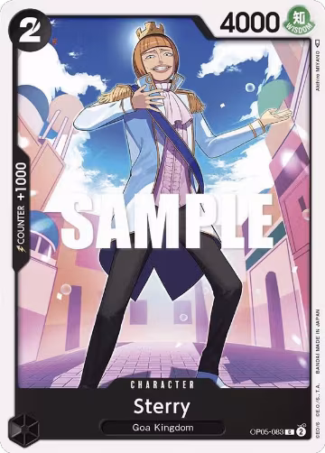 Sterry (OP05-083), Awakening of the New Era — One Piece card price