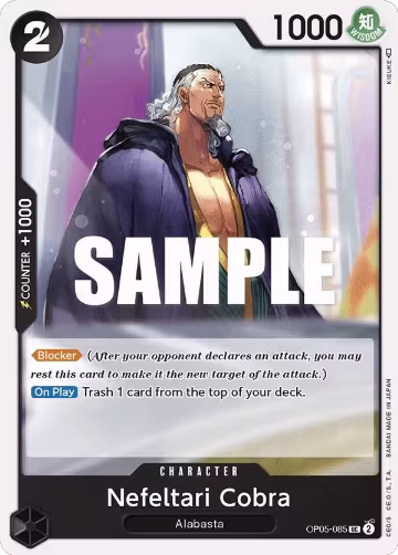Nefeltari Cobra (OP05-085), Awakening of the New Era — One Piece card price