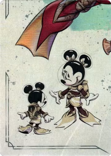 Minnie Mouse - Wide-Eyed Diver Puzzle Insert (Bottom Left), Rise of the Floodborn — Lorcana card price