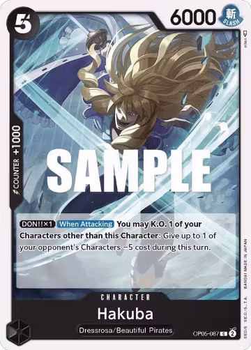 Hakuba (OP05-087), Awakening of the New Era — One Piece card price