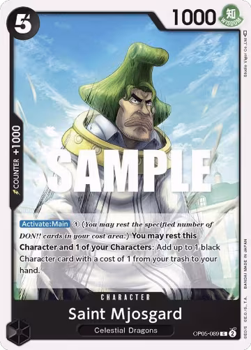 Saint Mjosgard (OP05-089), Awakening of the New Era — One Piece card price