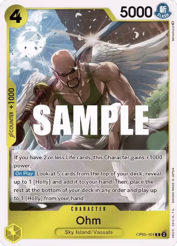 Ohm (OP05-101), Awakening of the New Era — One Piece card price