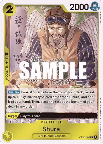 Shura (OP05-106), Awakening of the New Era — One Piece card price