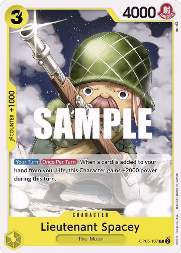 Lieutenant Spacey (OP05-107), Awakening of the New Era — One Piece card price