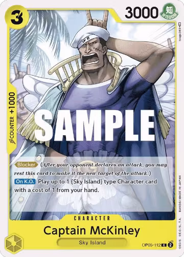 Captain McKinley (OP05-112), Awakening of the New Era — One Piece card price