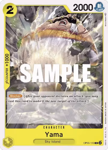 Yama (OP05-113), Awakening of the New Era — One Piece card price