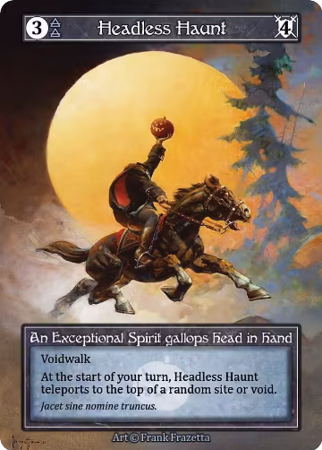Headless Haunt (Store Buy-a-Box Promo) (Foil), Beta — Sorcery card price