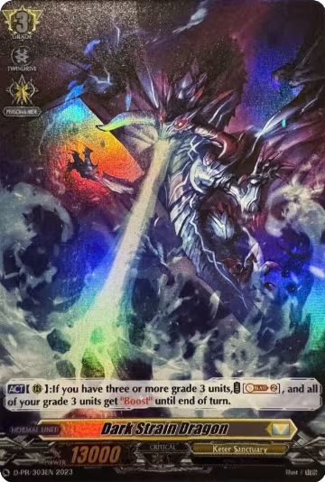 Dark Strain Dragon (Foil) (D-PR/303EN), D Promo Cards — Vanguard card price