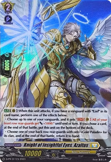 Knight of Insightful Eyes, Azaltus (Foil) (D-PR/311EN), D Promo Cards — Vanguard card price