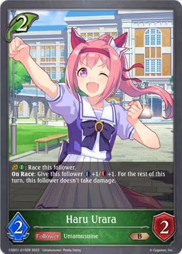 Haru Urara (CSD01-015EN) — card price