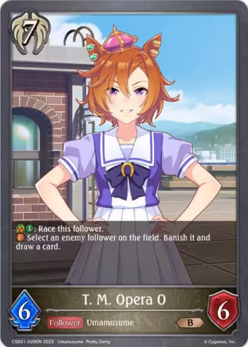 T. M. Opera O (CSD01-029EN), Ready, Set, Umamusume! — Shadowverse card price