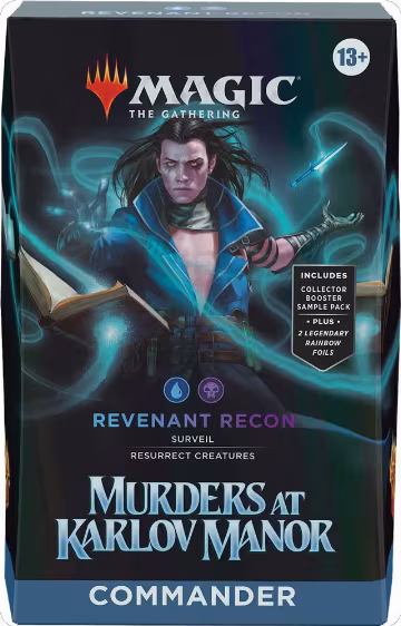 Murders at Karlov Manor Commander Deck - Revenant Recon, Commander: Murders at Karlov Manor — Magic sealed product price