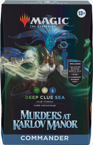 Murders at Karlov Manor Commander Deck - Deep Clue Sea, Commander: Murders at Karlov Manor — Magic sealed product price