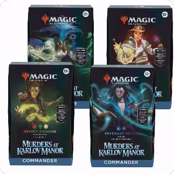 Murders at Karlov Manor Commander Deck Case, Commander: Murders at Karlov Manor — Magic sealed product price