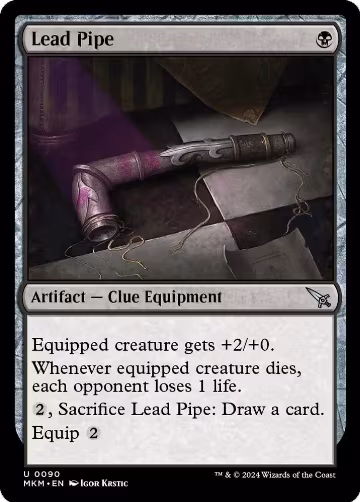 Lead Pipe (90), Murders at Karlov Manor — Magic card price
