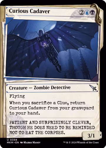 Curious Cadaver (Showcase) (358), Murders at Karlov Manor — Magic card price