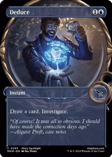 Deduce (Showcase) (293), Murders at Karlov Manor — Magic card price