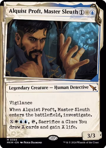 Alquist Proft, Master Sleuth (Showcase) (355), Murders at Karlov Manor — Magic card price