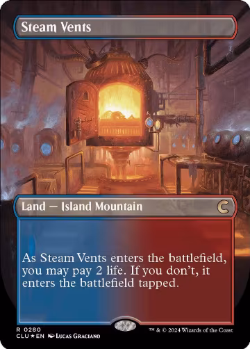 Steam Vents (Borderless) (280) — card price