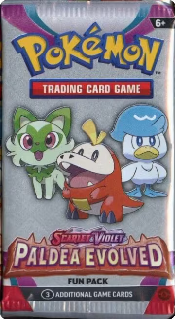 Paldea Evolved Fun Pack, Paldea Evolved — Pokémon sealed product price