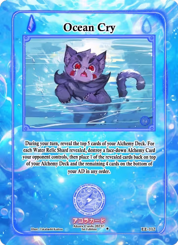 Ocean Cry (EE-112), Eternal Echoes [1st Edition] — Akora card price