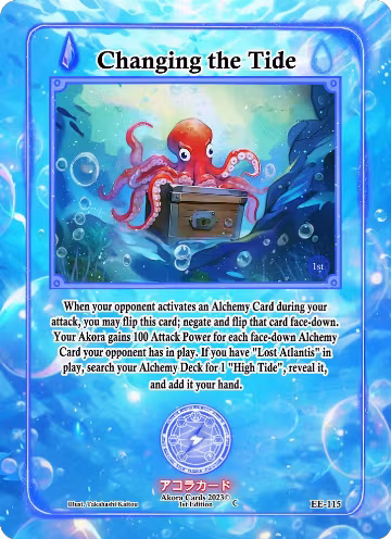 Changing the Tide (EE-115), Eternal Echoes [1st Edition] — Akora card price