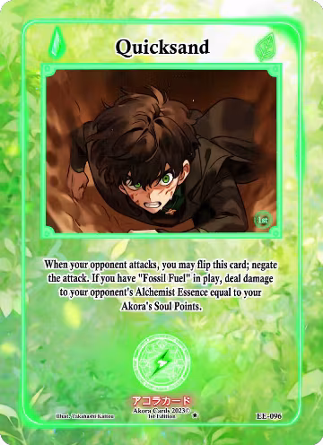 Quicksand (EE-096), Eternal Echoes [1st Edition] — Akora card price