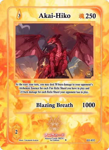 Akai-Hiko (EE-032), Eternal Echoes [1st Edition] — Akora card price