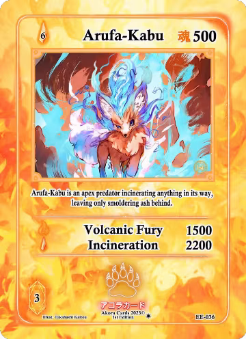 Arufa-Kabu (EE-036), Eternal Echoes [1st Edition] — Akora card price
