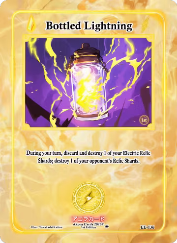 Bottled Lightning (EE-136), Eternal Echoes [1st Edition] — Akora card price